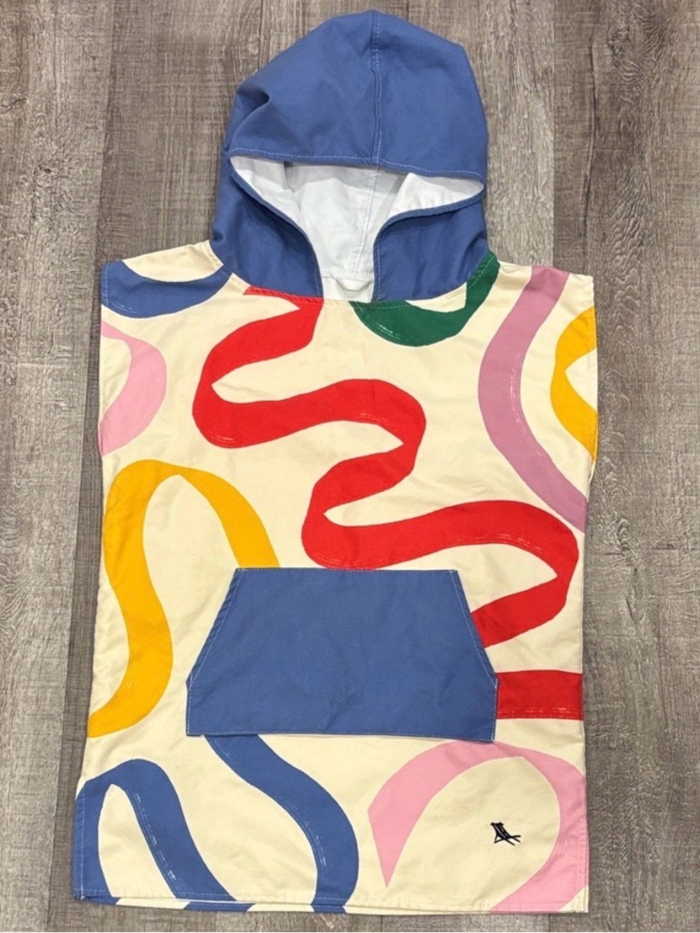 Dock & Bay Kids Quick Dry Hooded Poncho Towel